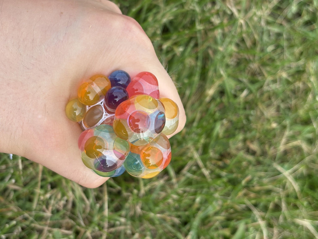 Rainbow Mesh Ball! ROYGGIVE me some of that!