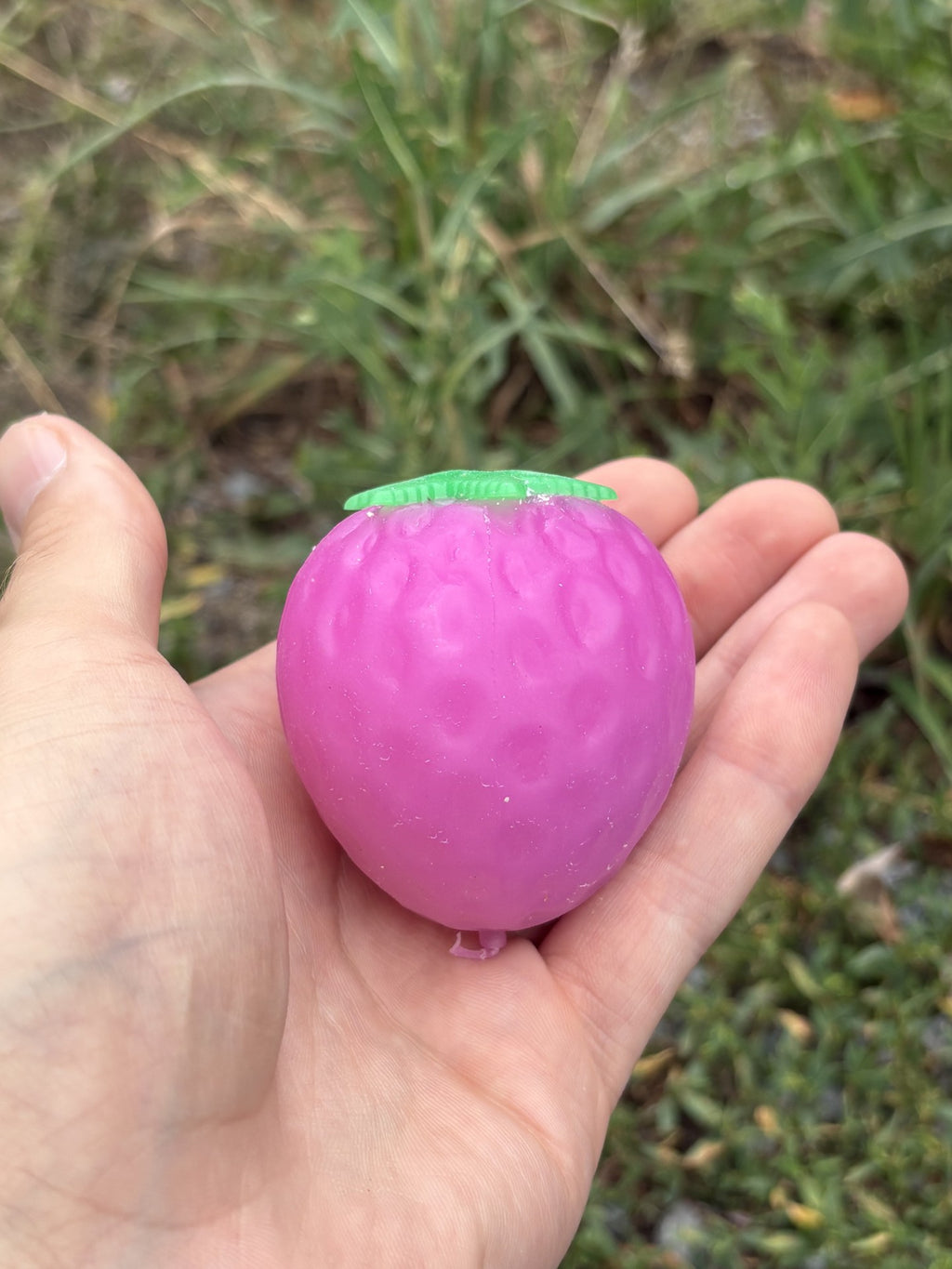 Strawberry Squishy! Colour Changing Magical Strawberry!