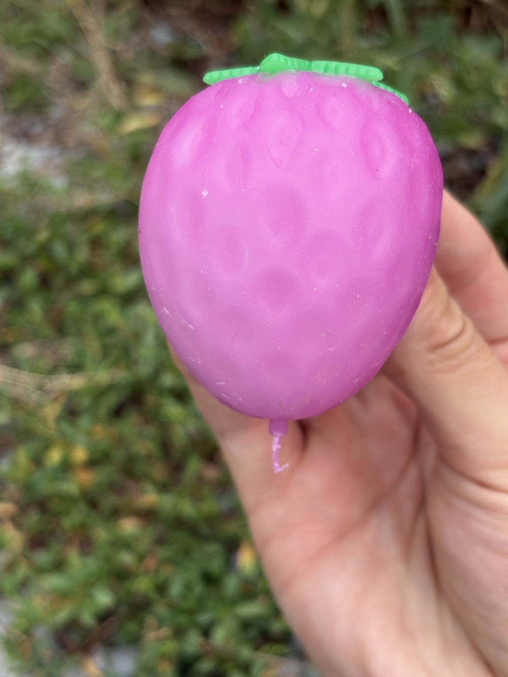 Strawberry Squishy! Colour Changing Magical Strawberry!
